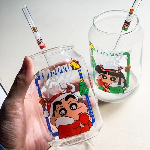 짱구유리컵