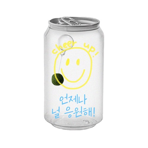 세남자바스켓 직접 꾸미는 나만의 힐링 친구 캔톡 마리모 2size, 롱캔+마카팬(화이트)1P, 1개