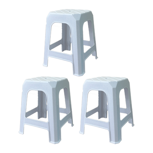 [나코] 심플사각의자 세련된 디자인 간이의자 1p 3p 7p, 3개, 대리석마블