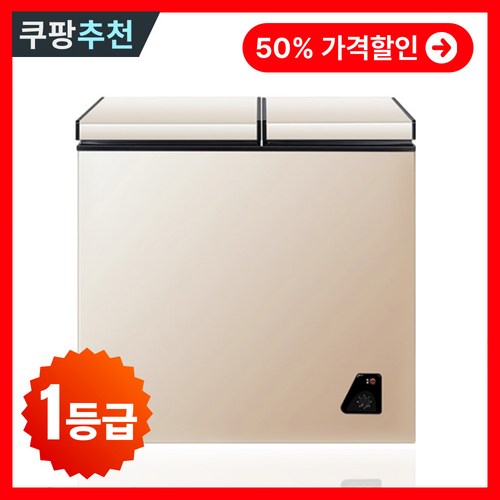 리빙소다 미니 김치냉장고 2도어 1등급 냉동고 겸용 쌀냉장고 뚜껑형 양문형 소형 술장고, 6번) 218L (2도어)