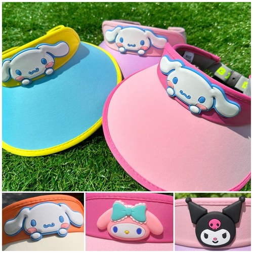 산리오 시나모롤 썬캡 마이멜로디 쿠로미 키즈 캐릭터 여름 모자 아동 유아 여아 썬햇