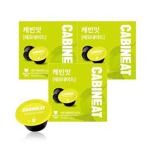 캐빈잇 레모네이드, 25g, 48개입, 1개, 25g