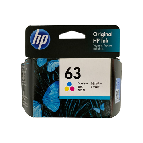 HP63 XL 정품잉크 F6U62AA HP2130 HP2132 HP1112 HP3630 F6U61AA F6U63AA F6U64AA, 2. HP63 칼라표준용량 정품잉크, 1개