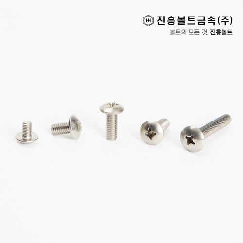 스텐 트러스 머리 볼트(6mm ~ 50mm) M3 M4 M5 M6, 16mm, 1개