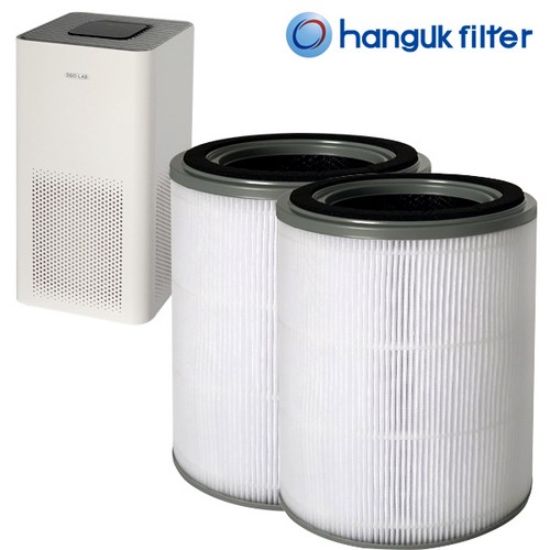 [호환] 한국필터 디디오랩 소형 공기청정기 필터 DAP-J30SW, 1년세트 (2개), 2개