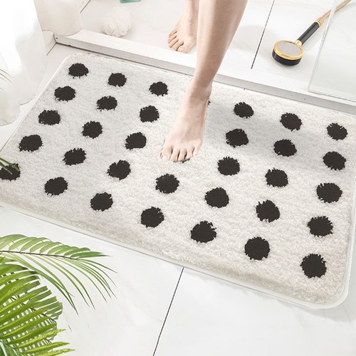 FASEN 융모 클래식 빨아쓰는 호텔 주방 욕실 타월 발매트 먼지없는 워셔블 사계절 코지 소프트 솔리드 발매트, 색상17