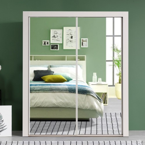 대도갤러리 키높이 클래시 6자 슬라이딩옷장, 05) 은경