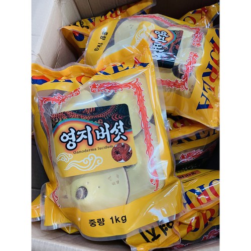 영지버섯 A급 1kg 6~8ea 1개 1kg 54.000원, 6개