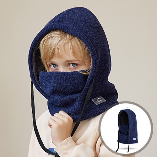 솜니움베베 아동용 후드 방한 넥워머