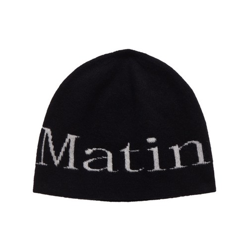 [당일발송] 마뗑킴 로고 자카드 숏 비니 MATIN KIM LOGO JACQUARD SHORT BEANIE