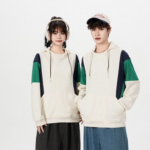 훌룰루 커플후드맨투맨 일건 빅사이즈 S-4XL 루즈핏박스맨투맨 526