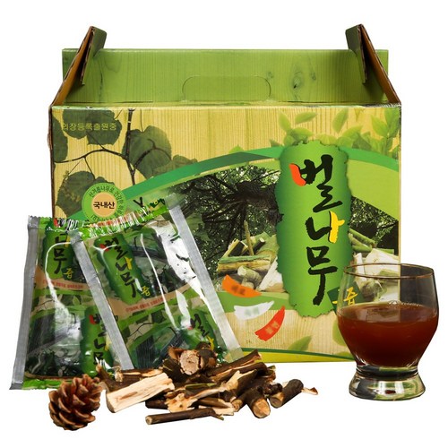 국산 벌나무즙 벌나무 엑기스 진액 100ml 60포 건강중심, 60개