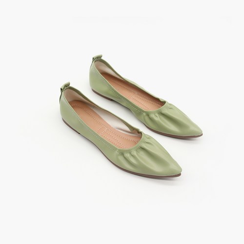 디폴 여자 말랑 밴딩 스틸레토 플랫슈즈 DP-TF09F