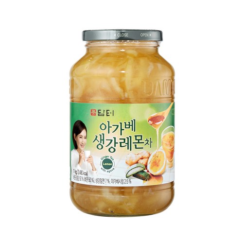 담터 아가베생강레몬차, 1kg, 1개입, 1개