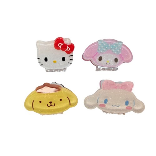 산리오 헤어집게 미니머리핀, 1번 헬로우키티, 1개