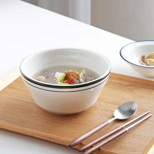 시라쿠스 뉴욕 킹스인 빈티지 레트로 면기 18cm, 칼딘그린, 1개