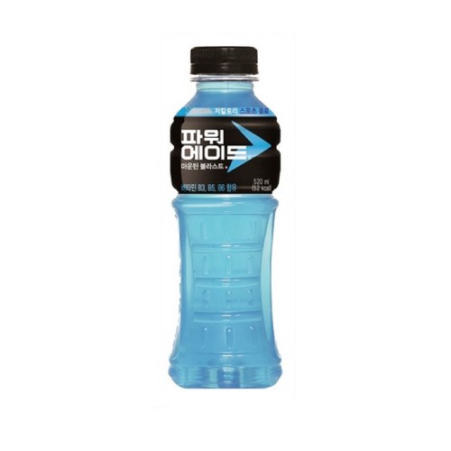 원하프 파워에이드, 520ml, 12개
