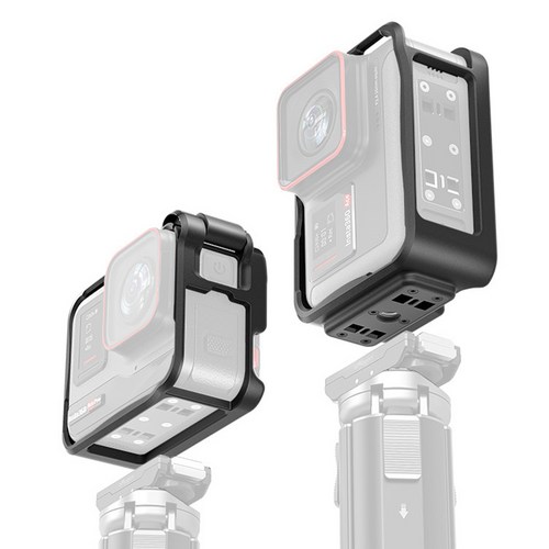 인스타360 에이스 프로 2 멀티 유틸리티 프레임 케이스 콜드슈 핫슈 가로 세로 삼각대 퀵릴리즈 베이스 Insta360 Ace Pro, AC-GA62, 1개