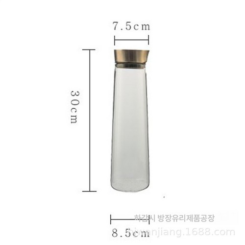 1리터유리병