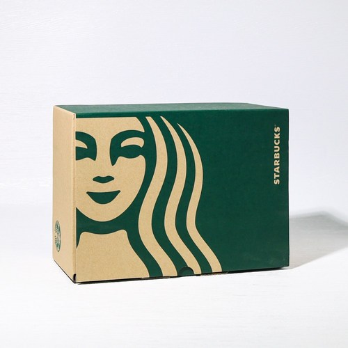 스타벅스 SS 탱크 텀블러 503ml + 선물박스 + 쇼핑백 세트, 블랙, 1개 2