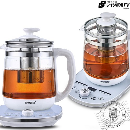 리빙센스 1.8L 대용량 더글라스 전기 티포트 LSK-G118T 전기 커피 분유 포트 주전자