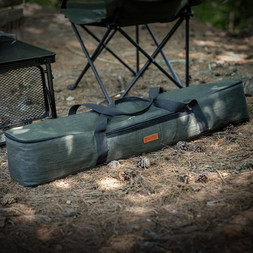 카르닉 프리미엄 폴대 가방 수납 캠핑 슬라이드 타프 파우치 케이스, 원사이즈(96X15X14), 폴대가방(카키), 1개