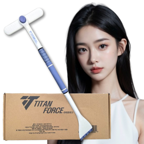 타이탄포스 길이조절 자동차눈제거 자동차성에제거 차량눈제거 스크래퍼, 1개