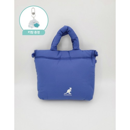 [백화점상품] 캉골 토트백 WH 푸퍼 L 리플렉스 구름키링