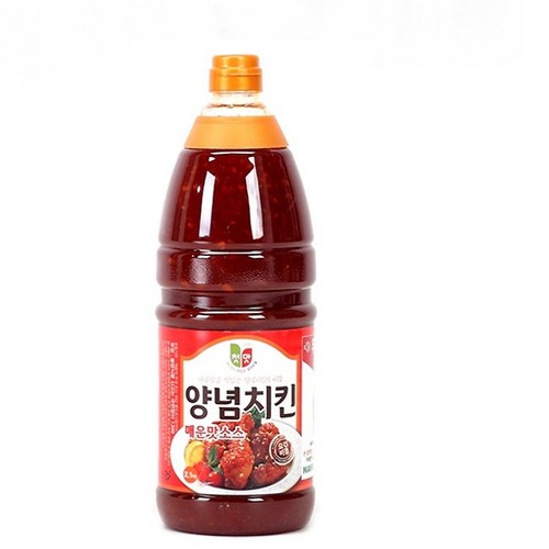 청우식품 양념치킨 매운맛소스, 2.1kg, 1개