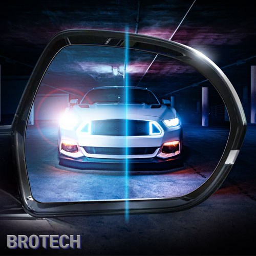 브로텍 쏘렌토 MQ4 페이스리프트 호환 차량 용품 보호 필름, 더뉴 쏘렌토 mq4 페이스리프트, 사이드미러 발수 필름 2매