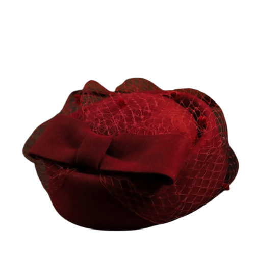 리본 망사 울 페도라 6color 개화기 경성 촬영 모자 헤어 소품 장식 웨딩 공연 의상 스튜디오 중세시대 귀족 할로윈 파티