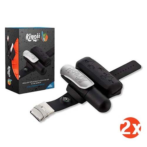 킨지(Kingii) 구명팔찌 2EA 런칭, 블랙