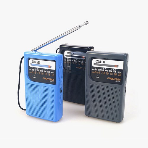 CMiK 휴대용 라디오 icf-9, 블랙 - 라디오 추천