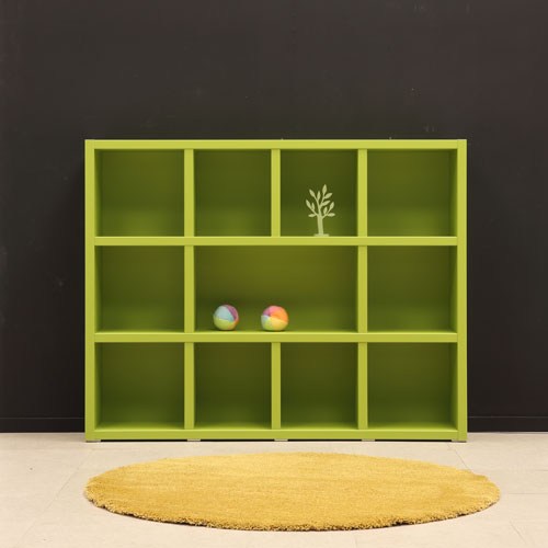 트리퍼니 내맘대로 꾸미는 컬러 3단 1500 책장, 3단1500책장/그린