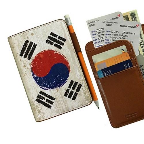태극기여권케이스