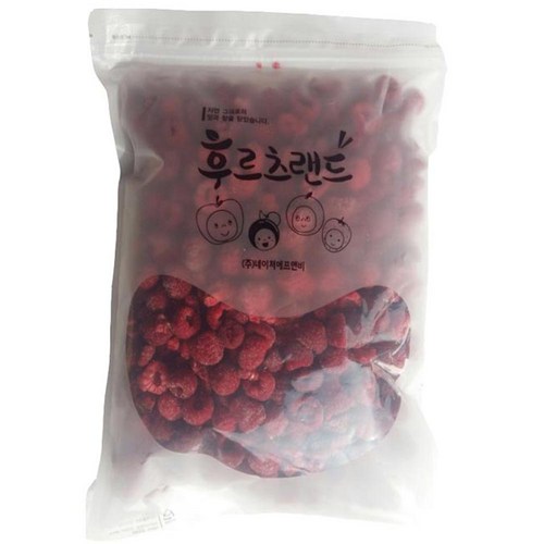 [크랍스] 라즈베리 (드라이아이스 포장 무료제공), 1개, 1kg