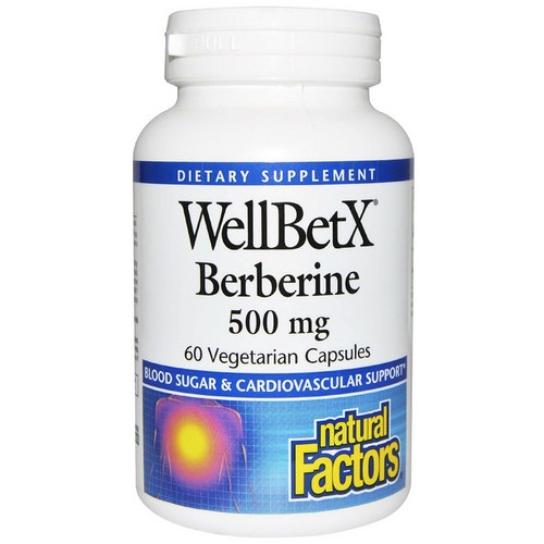 네추럴팩터스 베르베린 500mg 베지테리안 캡슐,…