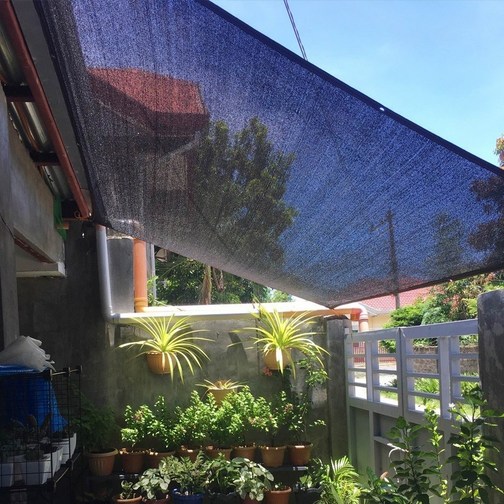 차광막 90% 옥상 햇빛가림 튼튼한 차광 그늘막 4면봉재