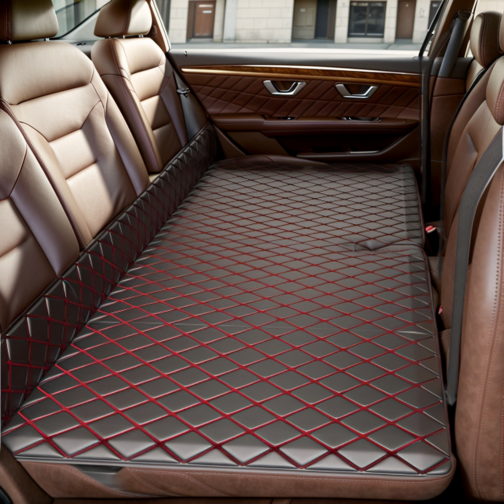 스노우캘리 차량용 뒷자석 확장 접이식 평탄화 차박매트 보드