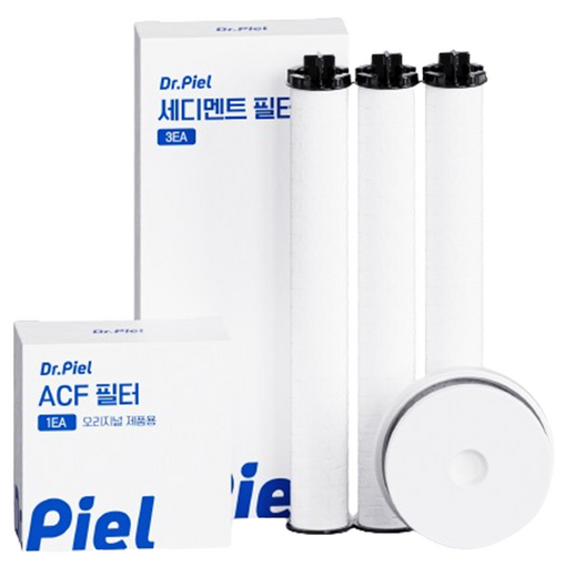 닥터피엘 필터 샤워기 리필필터 6개월 세트 1차필터 3p  2차필터