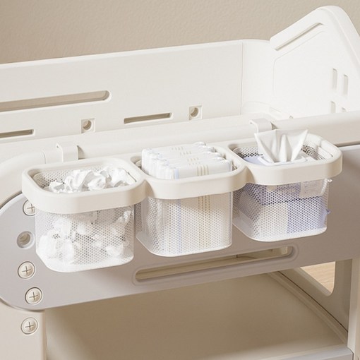 미미모지 침대 가드 및 베이비룸 걸이형 수납 파우치 행잉 포켓