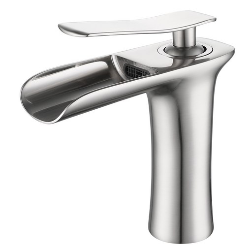 준앤코 BF11 원홀 폭포수 세면대 수전 욕실 탑볼 수도꼭지, 1개