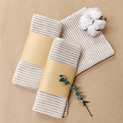 친환경 순면 샤워타올 제로웨이스트, 30개