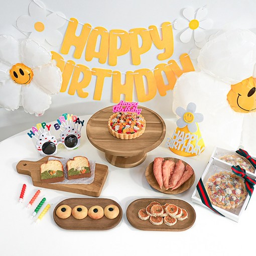 바르다펫 강아지케이크  파티용품  수제간식 생일세트 9종