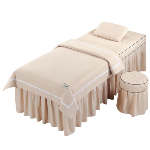 Dream 마사지 미용 피부과 홀형 침대 커버 4종세트 C665