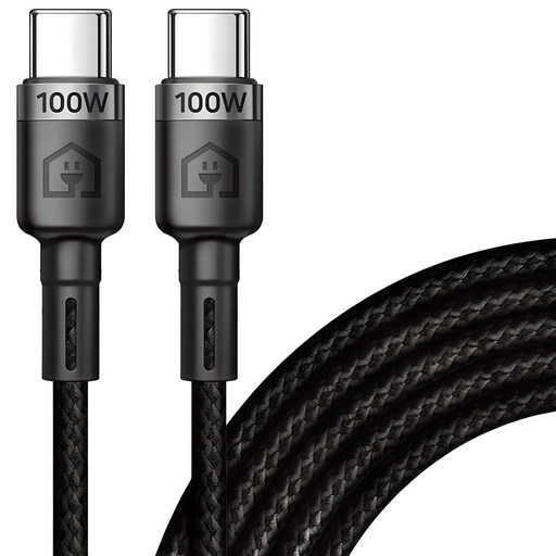 홈플래닛 E-Marker IC 칩셋 C to C PD 100W 초고속충전 케이블