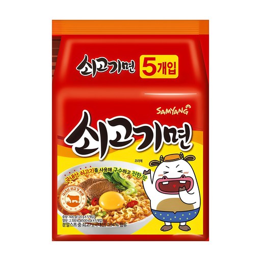 삼양 쇠고기면 120g