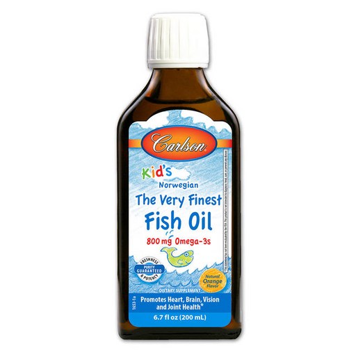 칼슨랩스 키즈 노르웨지안 더 베리 파이네스트 피쉬 오일 800mg 오메가 3