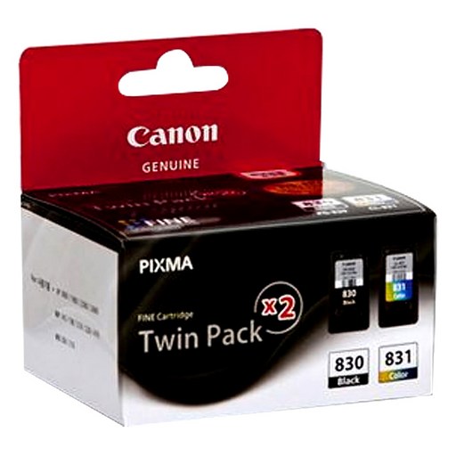 PG-830 + CL-831 TWIN (캐논잉크/검정+컬러잉크/트윈팩/표준용량)