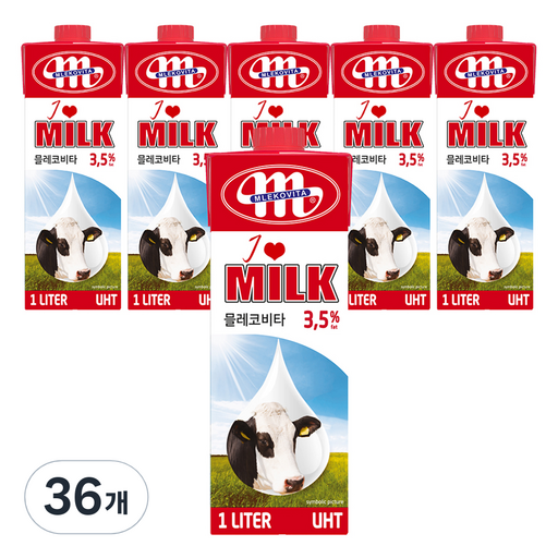 믈레코비타 아이러브밀크 3.5% 멸균우유